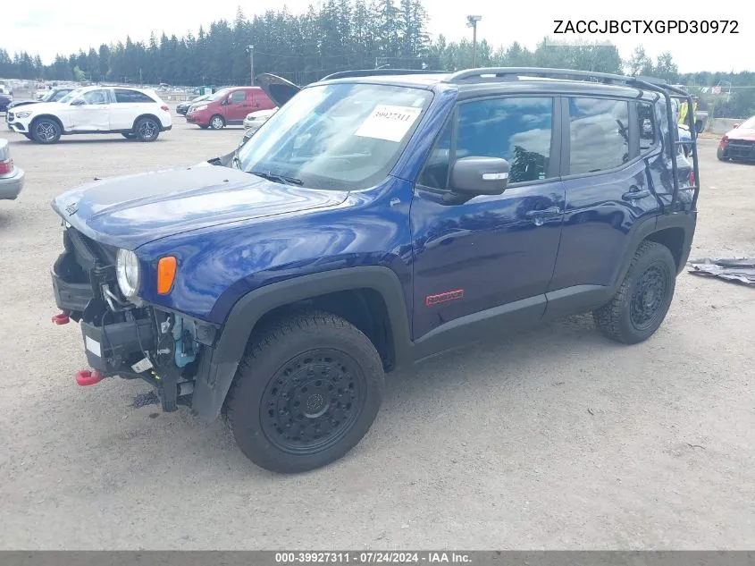 ZACCJBCTXGPD30972 2016 Jeep Renegade Trailhawk