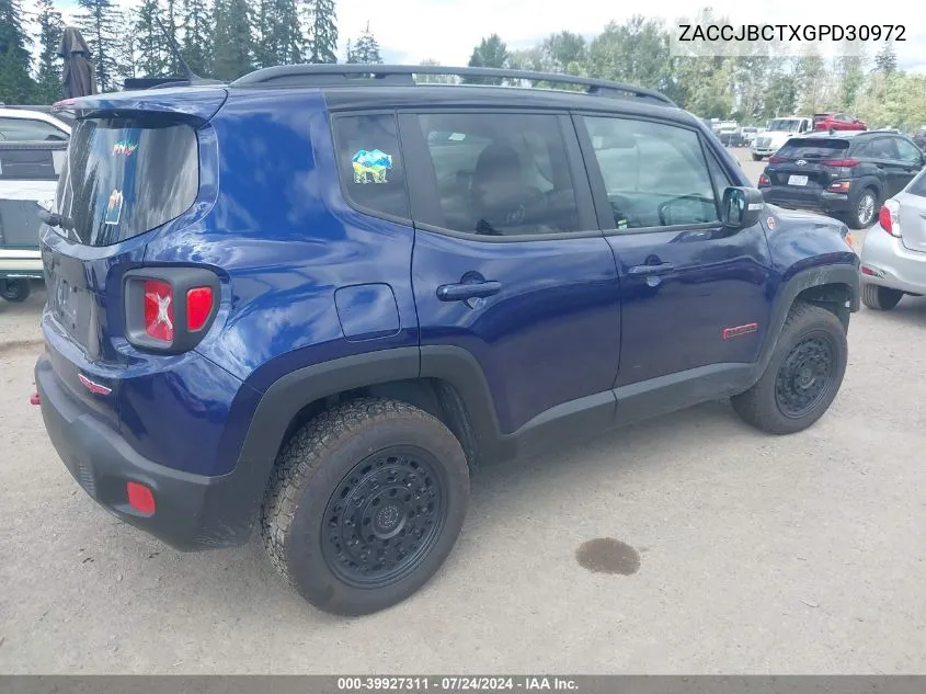 ZACCJBCTXGPD30972 2016 Jeep Renegade Trailhawk