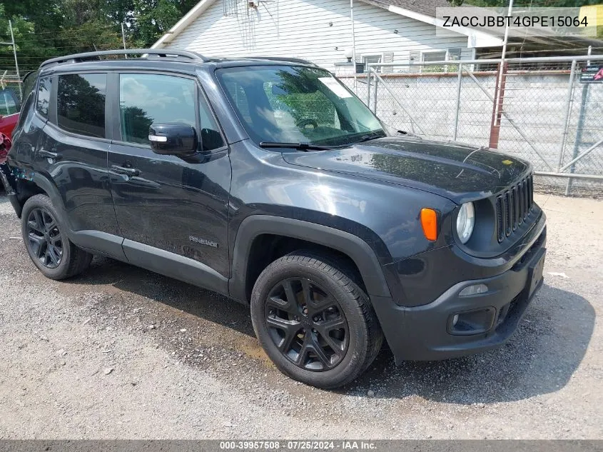 2016 Jeep Renegade Justice VIN: ZACCJBBT4GPE15064 Lot: 39957508