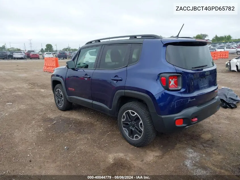 ZACCJBCT4GPD65782 2016 Jeep Renegade Trailhawk