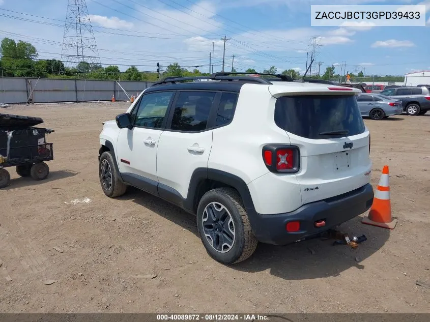 ZACCJBCT3GPD39433 2016 Jeep Renegade Trailhawk