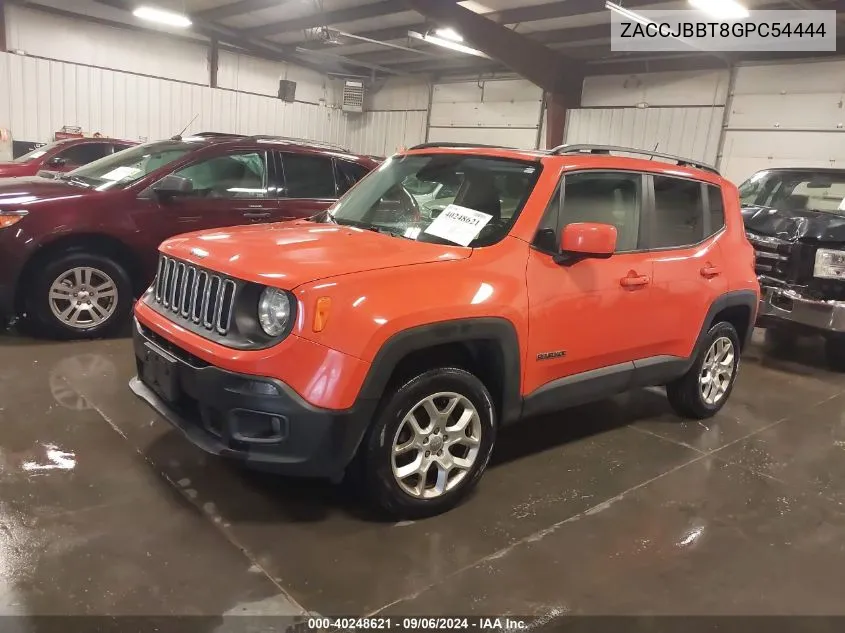 ZACCJBBT8GPC54444 2016 Jeep Renegade Latitude