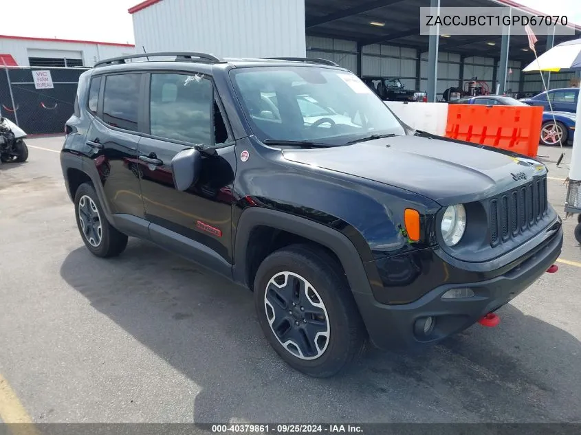 ZACCJBCT1GPD67070 2016 Jeep Renegade Trailhawk