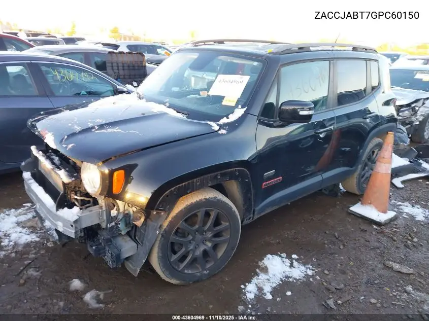 ZACCJABT7GPC60150 2016 Jeep Renegade 75Th Anniversary