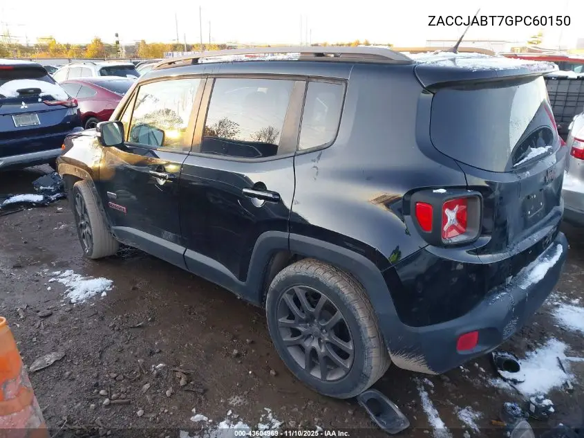 ZACCJABT7GPC60150 2016 Jeep Renegade 75Th Anniversary