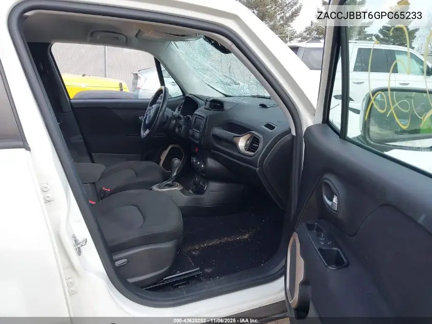 ZACCJBBT6GPC65233 2016 Jeep Renegade Latitude