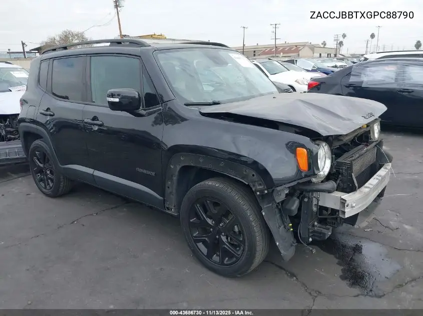 ZACCJBBTXGPC88790 2016 Jeep Renegade Justice