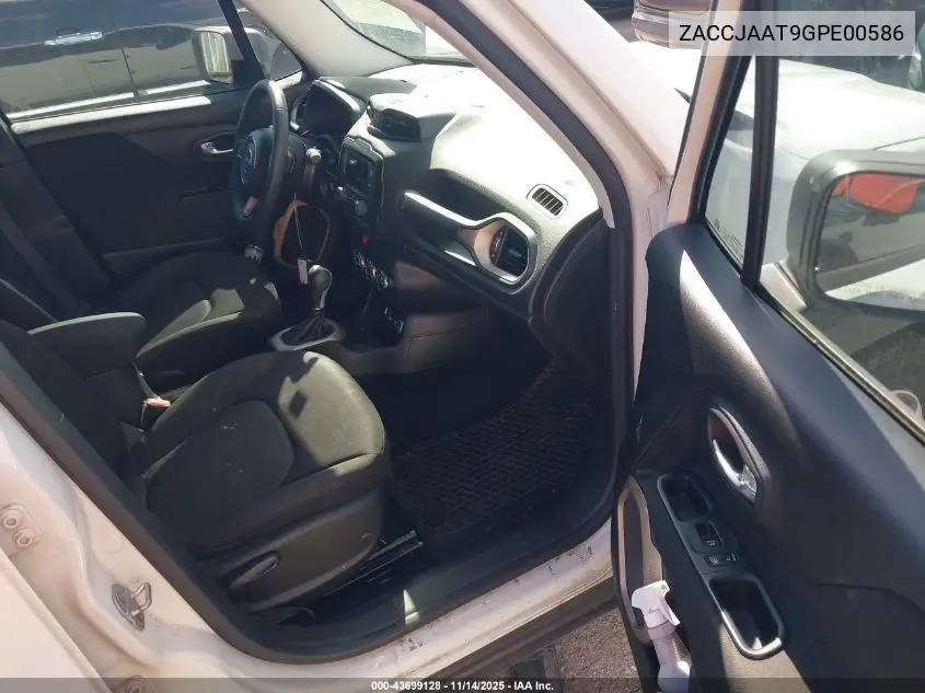 ZACCJAAT9GPE00586 2016 Jeep Renegade Sport