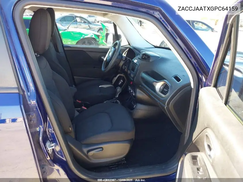 ZACCJAATXGPC64159 2016 Jeep Renegade Sport