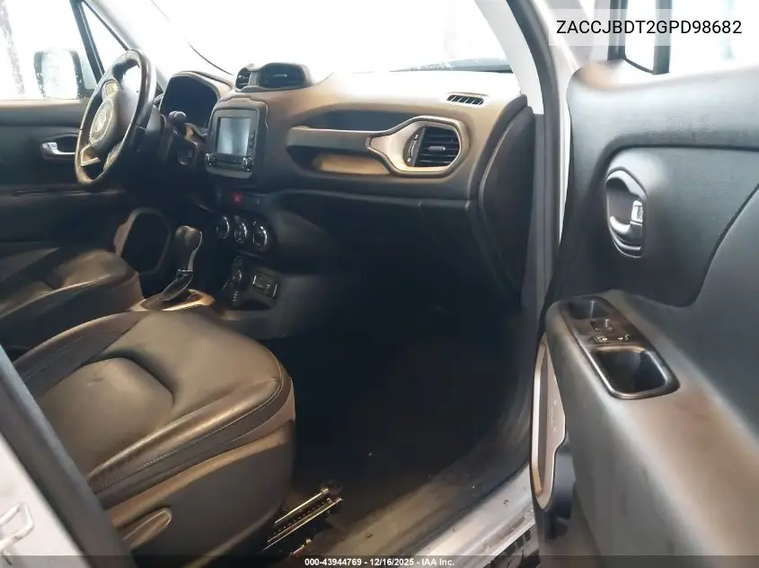 ZACCJBDT2GPD98682 2016 Jeep Renegade Limited