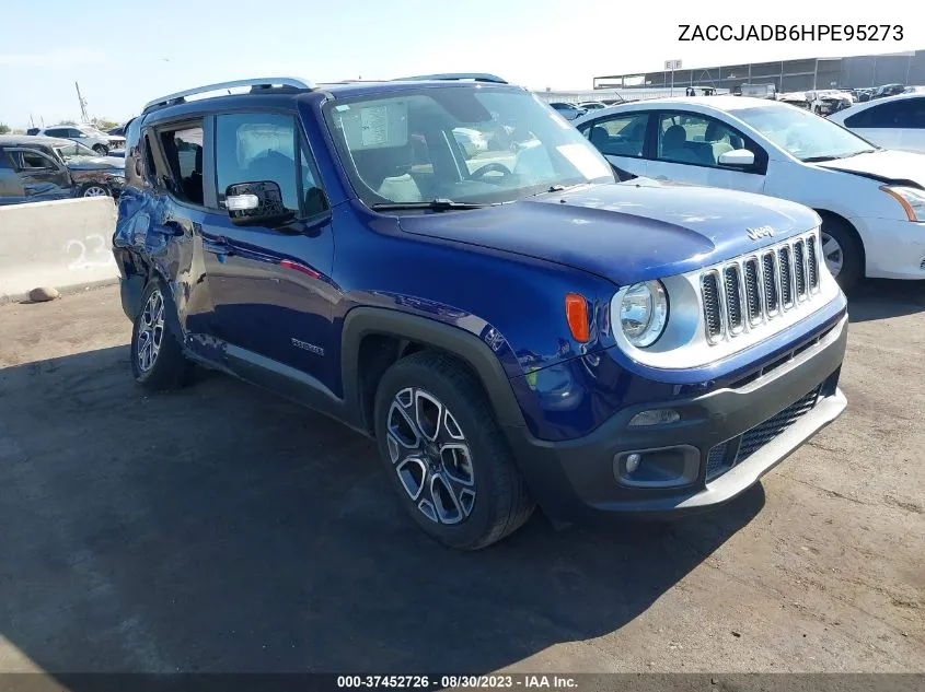 ZACCJADB6HPE95273 2017 Jeep Renegade Limited Fwd