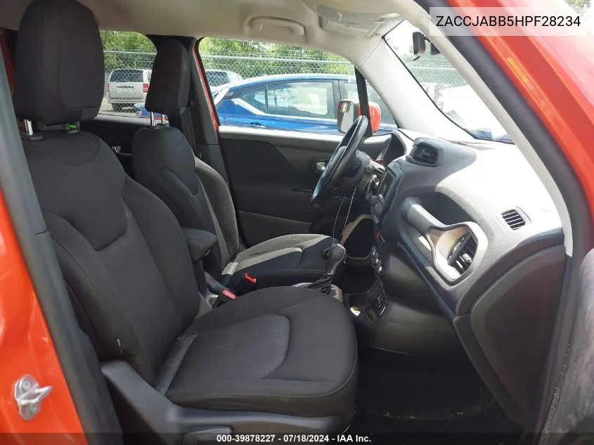 ZACCJABB5HPF28234 2017 Jeep Renegade Latitude Fwd