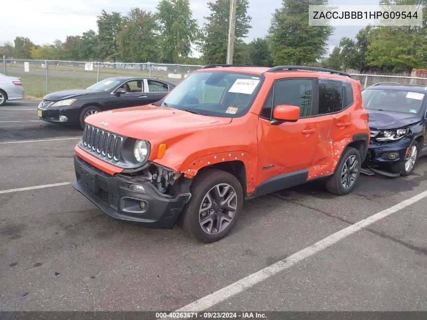 ZACCJBBB1HPG09544 2017 Jeep Renegade Latitude 4X4