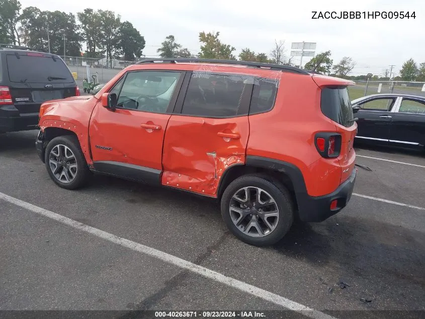 ZACCJBBB1HPG09544 2017 Jeep Renegade Latitude 4X4