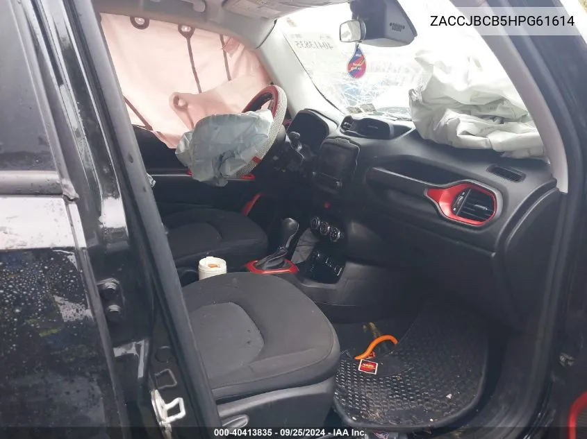 ZACCJBCB5HPG61614 2017 Jeep Renegade Trailhawk 4X4