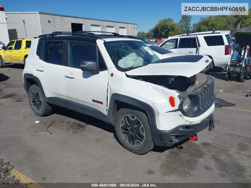 ZACCJBCB8HPF60695 2017 Jeep Renegade Trailhawk 4X4