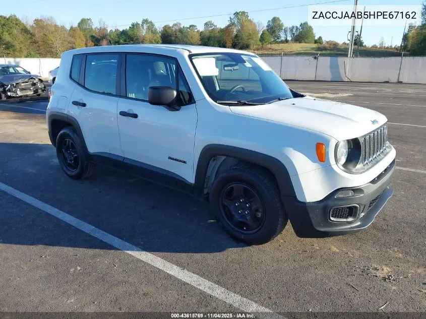 ZACCJAAB5HPE67162 2017 Jeep Renegade Sport Fwd