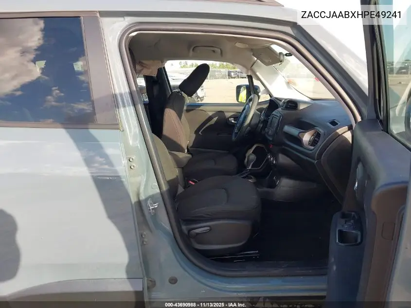 ZACCJAABXHPE49241 2017 Jeep Renegade Sport Fwd