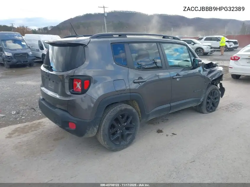ZACCJBBB9HPG32389 2017 Jeep Renegade Altitude 4X4