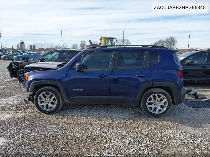 ZACCJABB2HPG66345 2017 Jeep Renegade Latitude Fwd