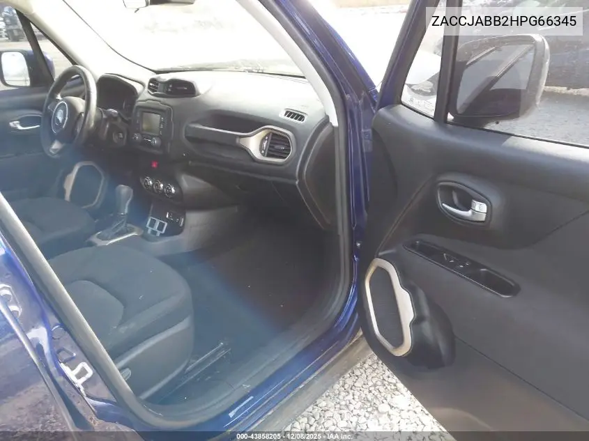 ZACCJABB2HPG66345 2017 Jeep Renegade Latitude Fwd