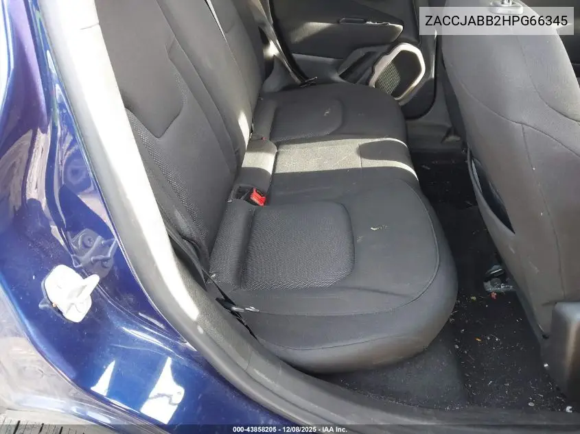 ZACCJABB2HPG66345 2017 Jeep Renegade Latitude Fwd