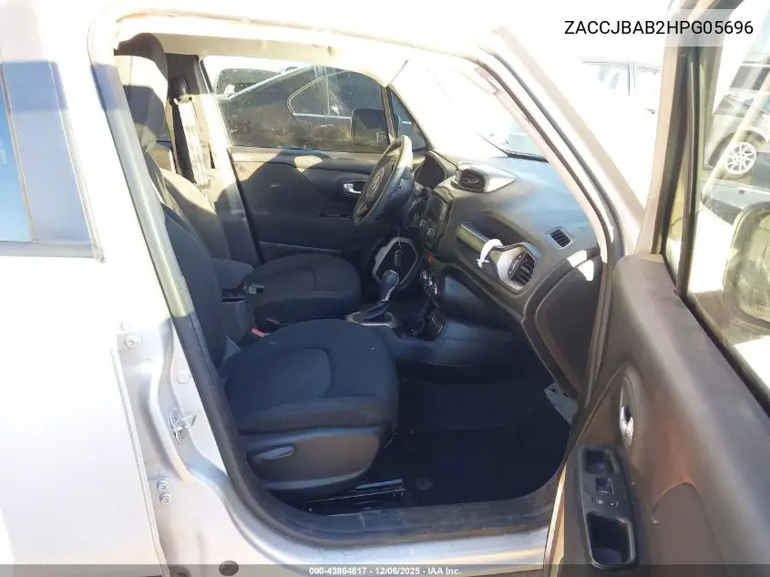 ZACCJBAB2HPG05696 2017 Jeep Renegade Sport 4X4