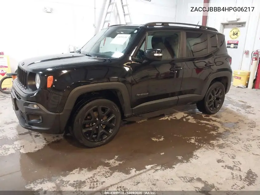 ZACCJBBB4HPG06217 2017 Jeep Renegade Altitude 4X4