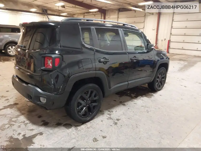 ZACCJBBB4HPG06217 2017 Jeep Renegade Altitude 4X4
