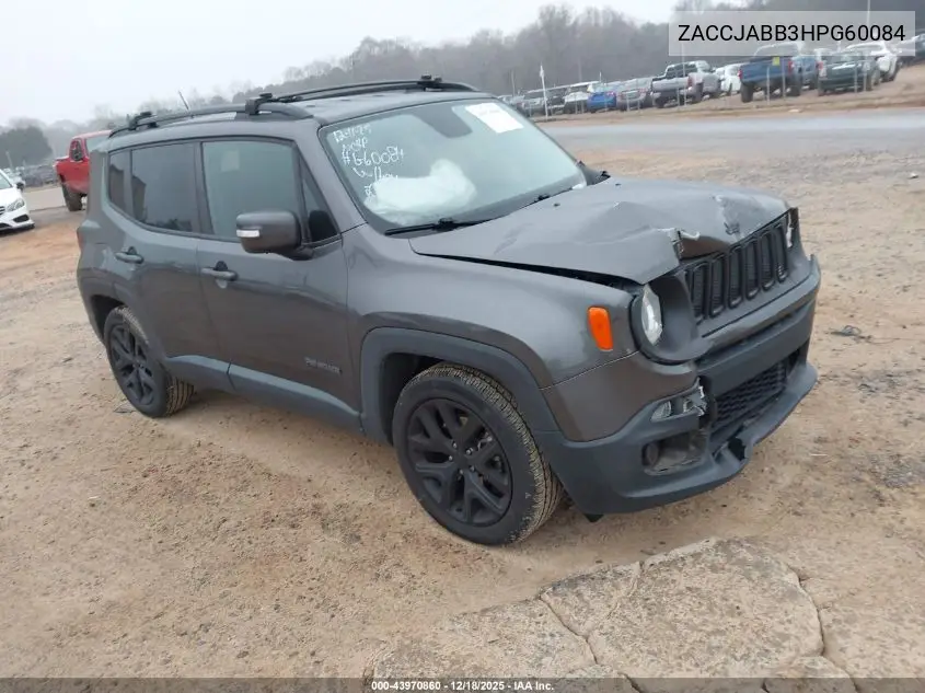 ZACCJABB3HPG60084 2017 Jeep Renegade Altitude Fwd