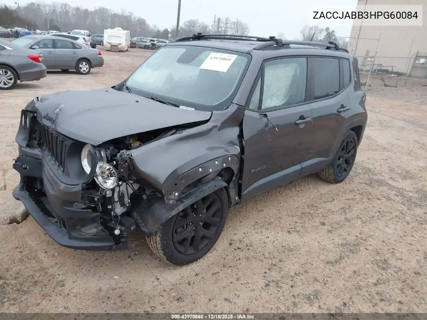 ZACCJABB3HPG60084 2017 Jeep Renegade Altitude Fwd