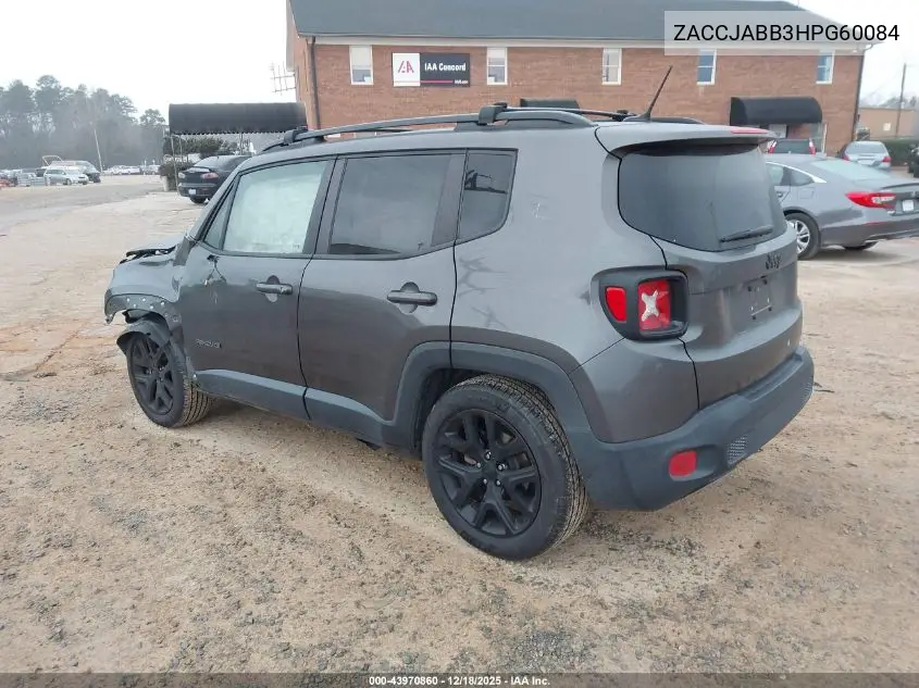 ZACCJABB3HPG60084 2017 Jeep Renegade Altitude Fwd