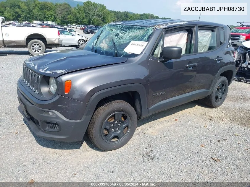 ZACCJBAB1JPH08730 2018 Jeep Renegade Sport 4X4