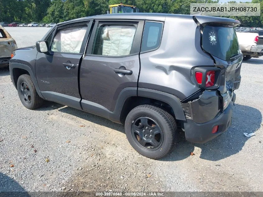 ZACCJBAB1JPH08730 2018 Jeep Renegade Sport 4X4