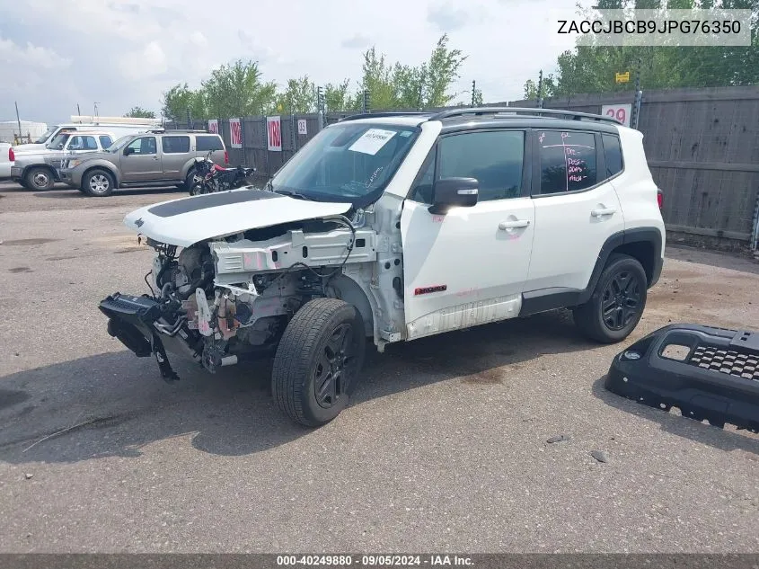 ZACCJBCB9JPG76350 2018 Jeep Renegade Trailhawk 4X4