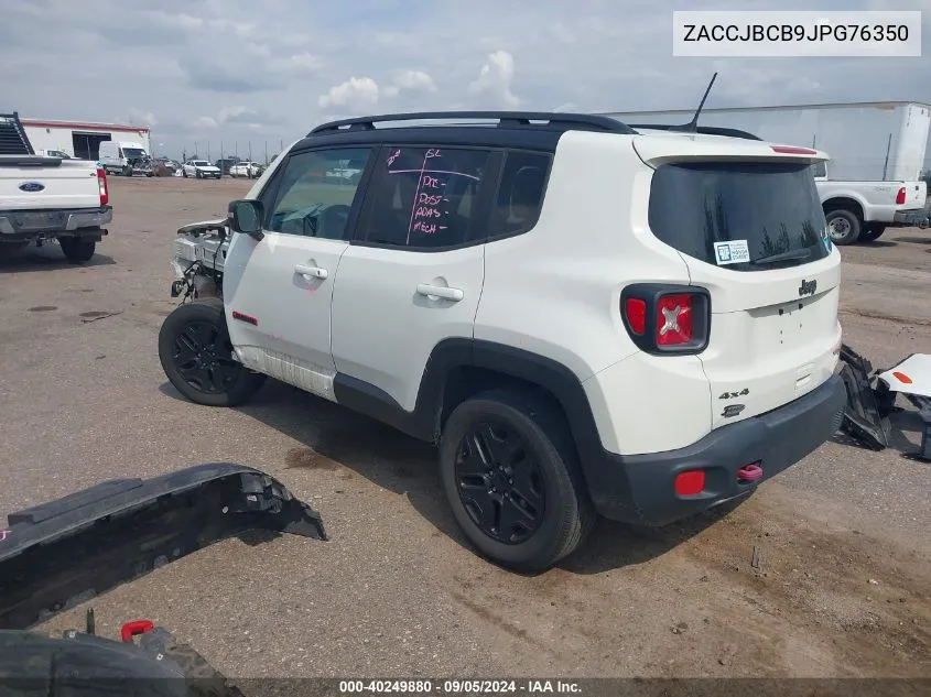 ZACCJBCB9JPG76350 2018 Jeep Renegade Trailhawk 4X4