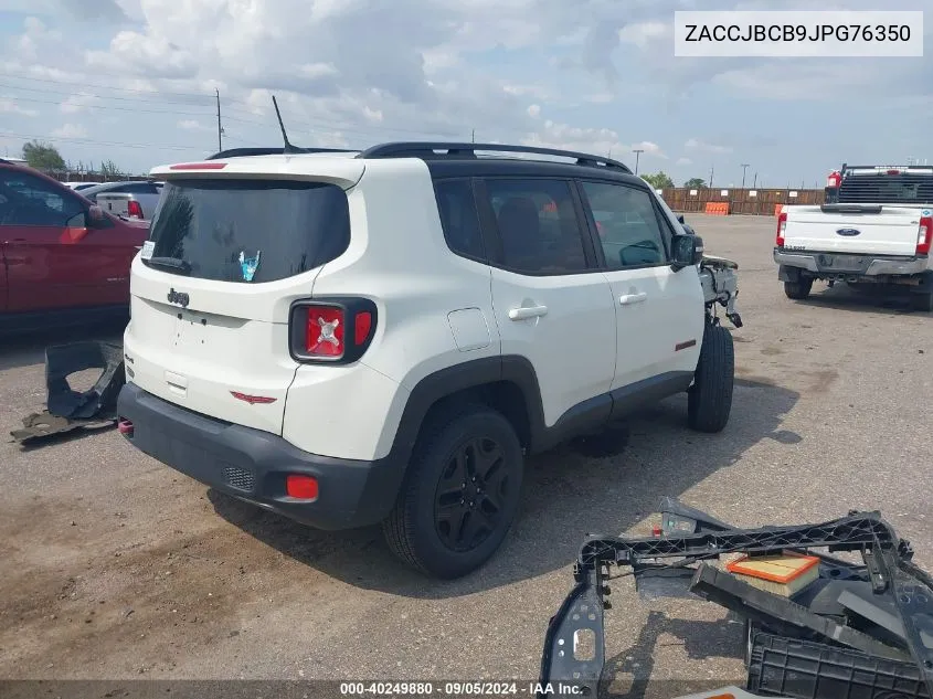 ZACCJBCB9JPG76350 2018 Jeep Renegade Trailhawk 4X4