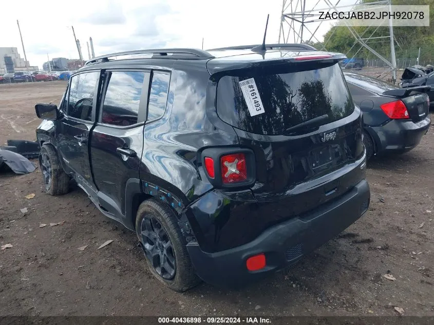 ZACCJABB2JPH92078 2018 Jeep Renegade Latitude Fwd