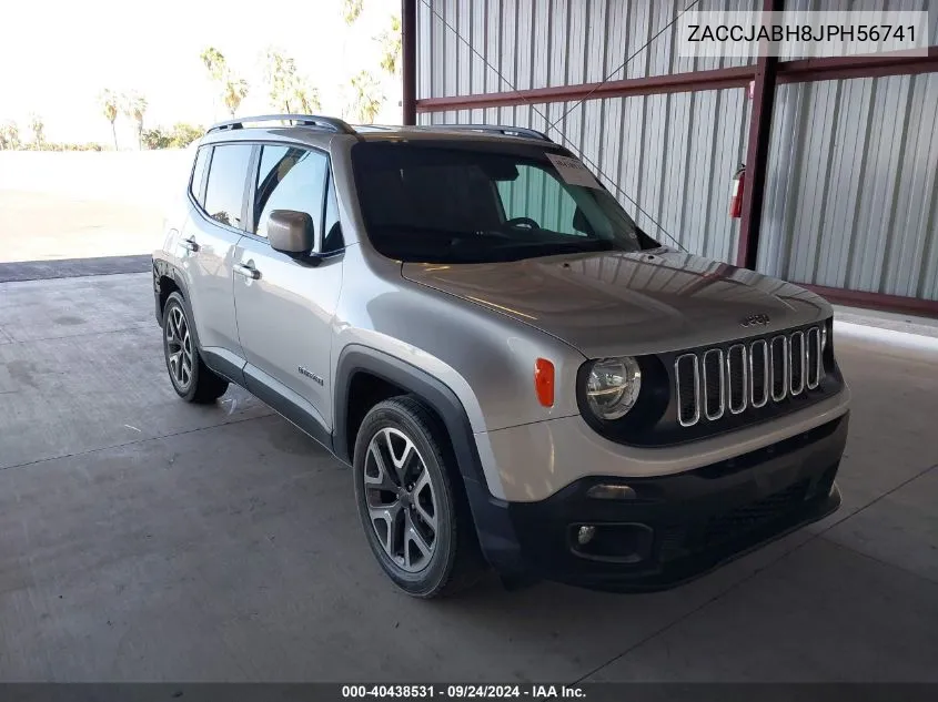 ZACCJABH8JPH56741 2018 Jeep Renegade Latitude Fwd