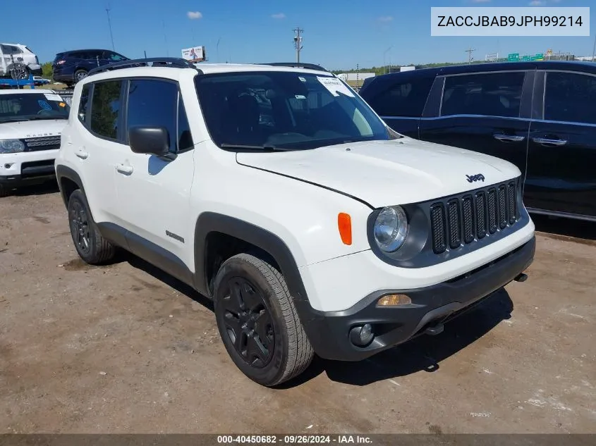 ZACCJBAB9JPH99214 2018 Jeep Renegade Upland Edition 4X4