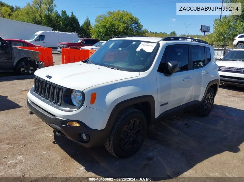 2018 Jeep Renegade Upland Edition 4X4 VIN: ZACCJBAB9JPH99214 Lot: 40450682