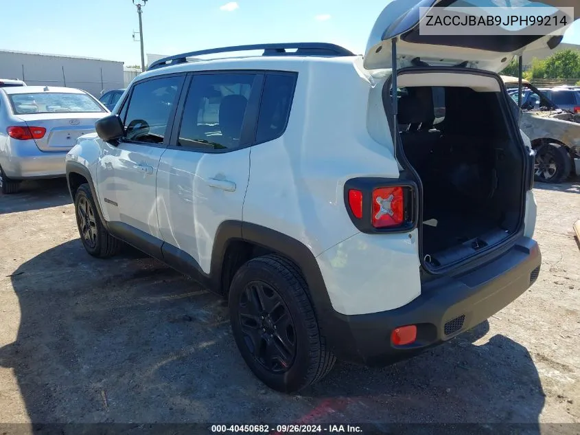 2018 Jeep Renegade Upland Edition 4X4 VIN: ZACCJBAB9JPH99214 Lot: 40450682