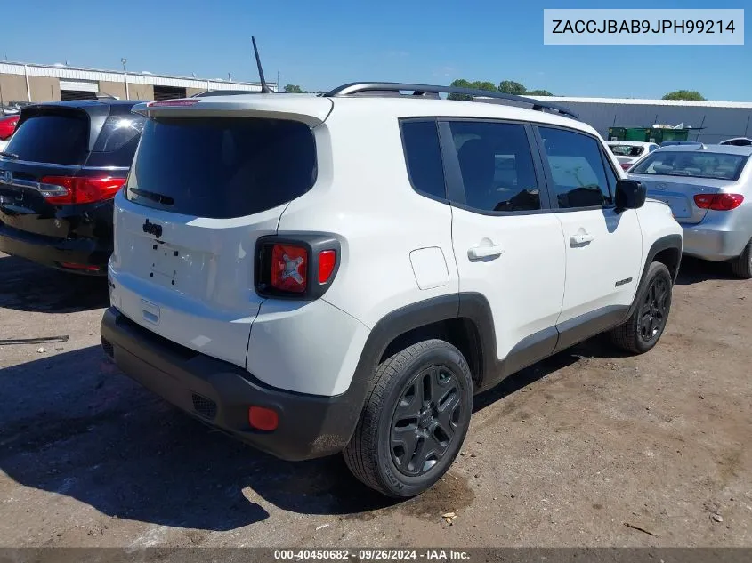 ZACCJBAB9JPH99214 2018 Jeep Renegade Upland Edition 4X4