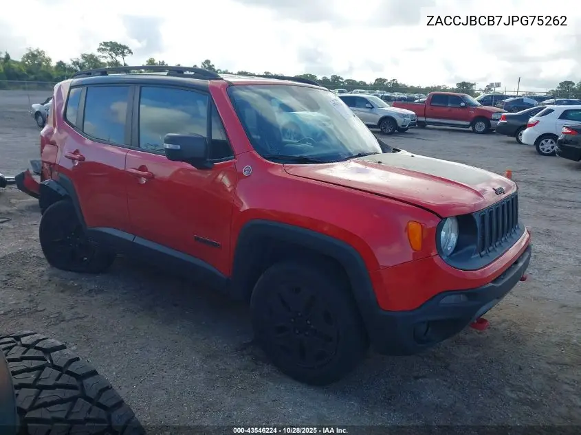 ZACCJBCB7JPG75262 2018 Jeep Renegade Trailhawk 4X4