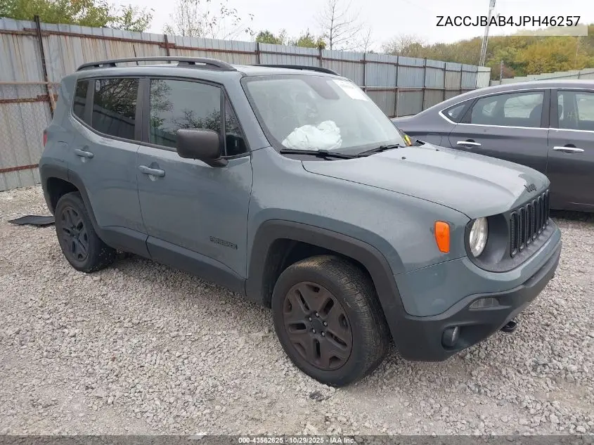 ZACCJBAB4JPH46257 2018 Jeep Renegade Upland Edition 4X4