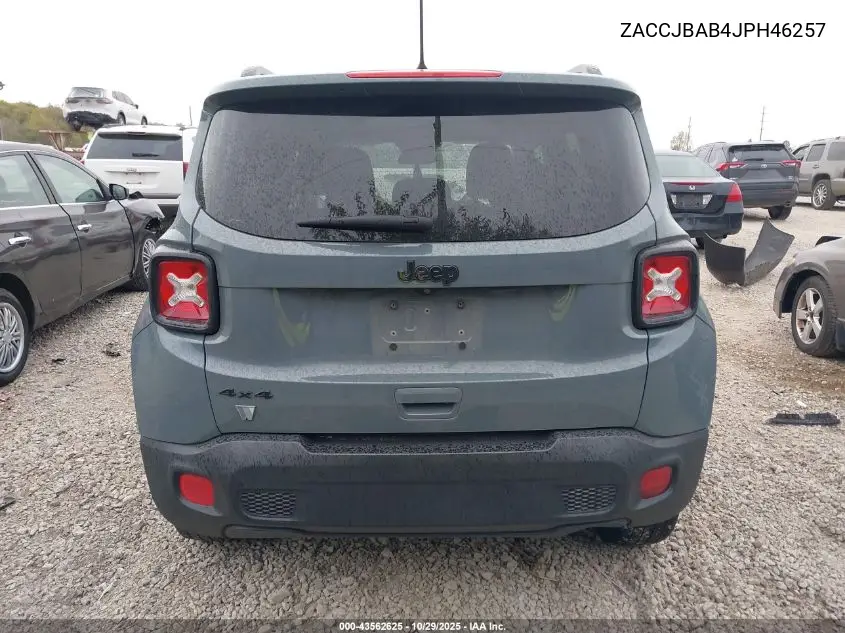 ZACCJBAB4JPH46257 2018 Jeep Renegade Upland Edition 4X4