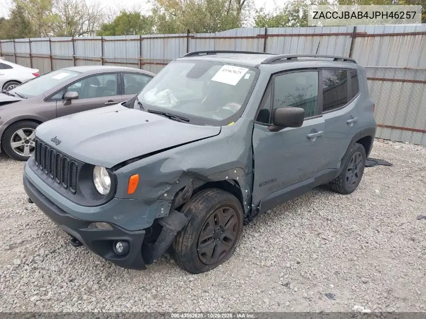 ZACCJBAB4JPH46257 2018 Jeep Renegade Upland Edition 4X4