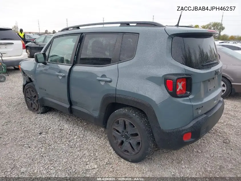 ZACCJBAB4JPH46257 2018 Jeep Renegade Upland Edition 4X4