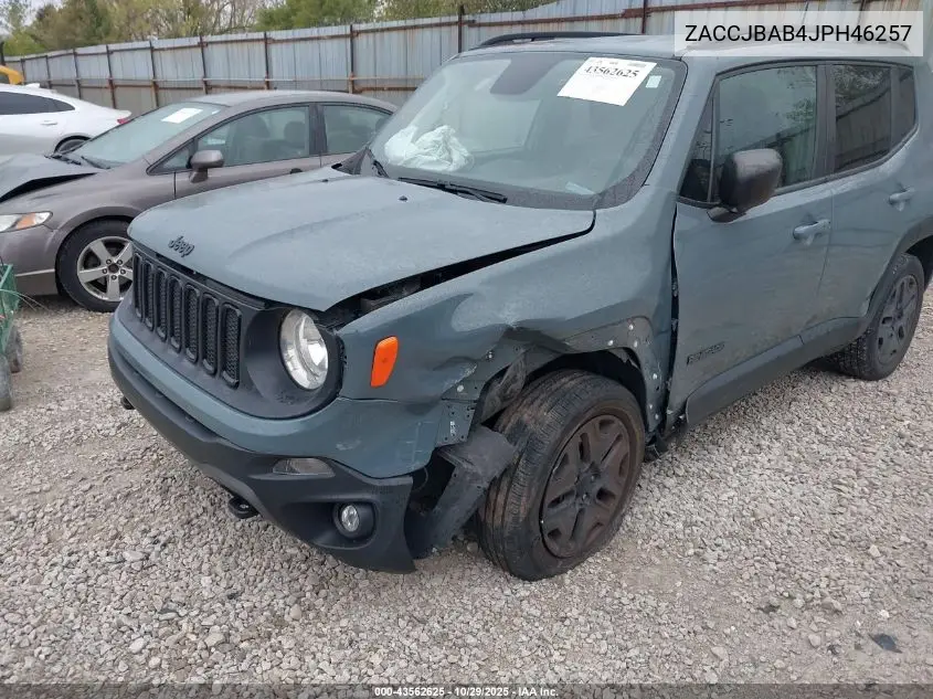 ZACCJBAB4JPH46257 2018 Jeep Renegade Upland Edition 4X4