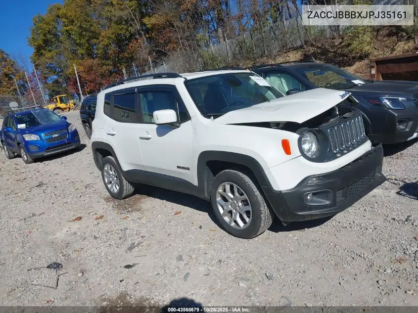 ZACCJBBBXJPJ35161 2018 Jeep Renegade Latitude 4X4